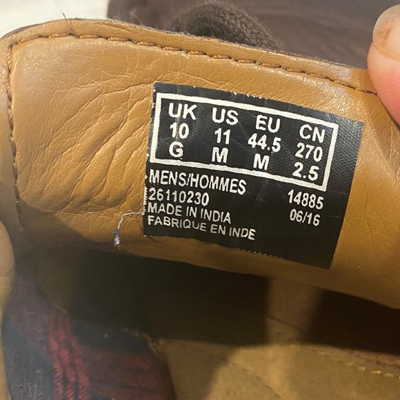 Mens Clarks Collection with Ortholite Dark Brown main image 7